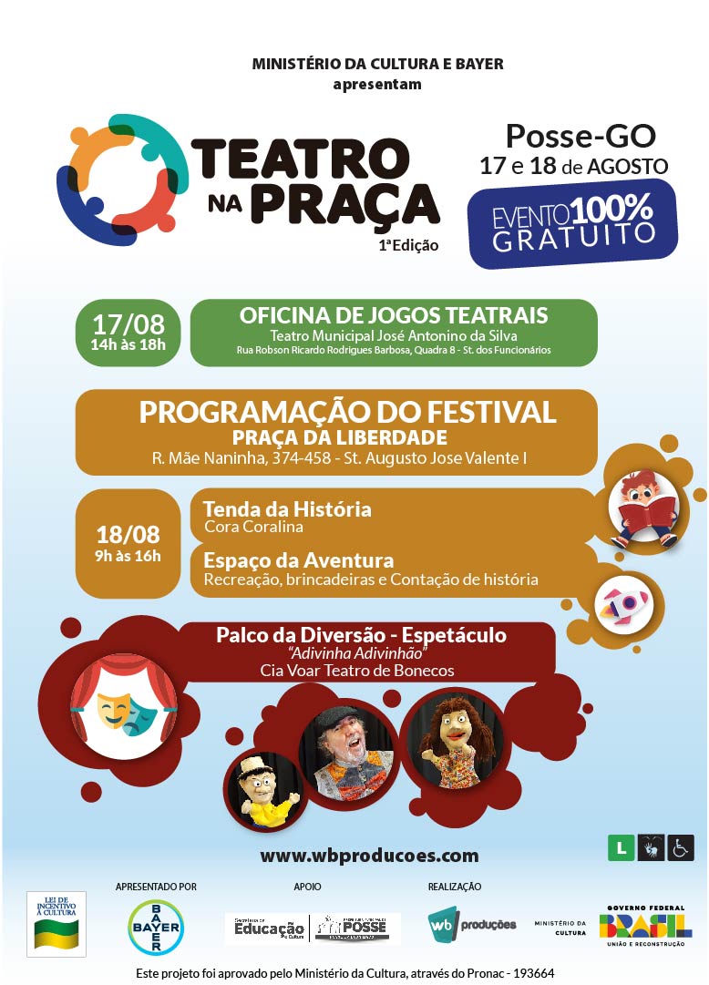 Oficina de Jogos Teatrais - online - Escola Projeto